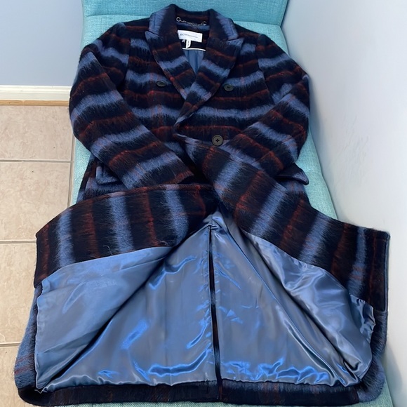 NWT BCBGeneration Double-Breasted Plaid Coat. - Picture 8 of 13